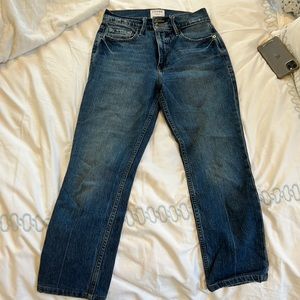 Frame Le Sylvie Heritage Straight Jean